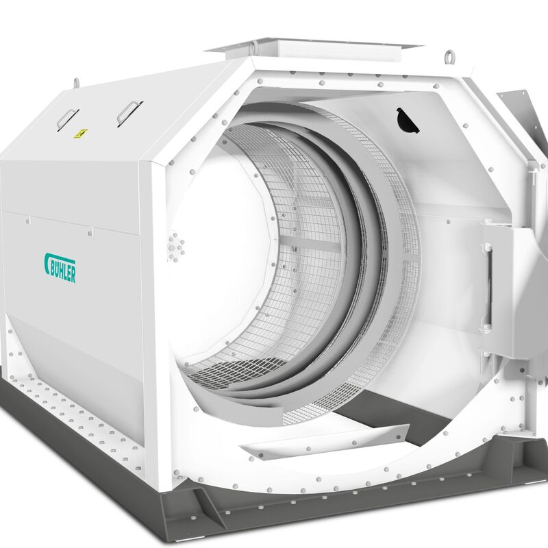 Drum sieve LAKA Grain Cleaning Bühler Group