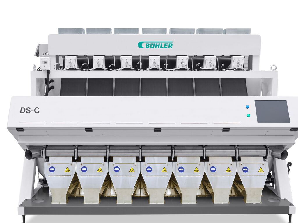 DS-C optical sorter | Rice | Bühler Group