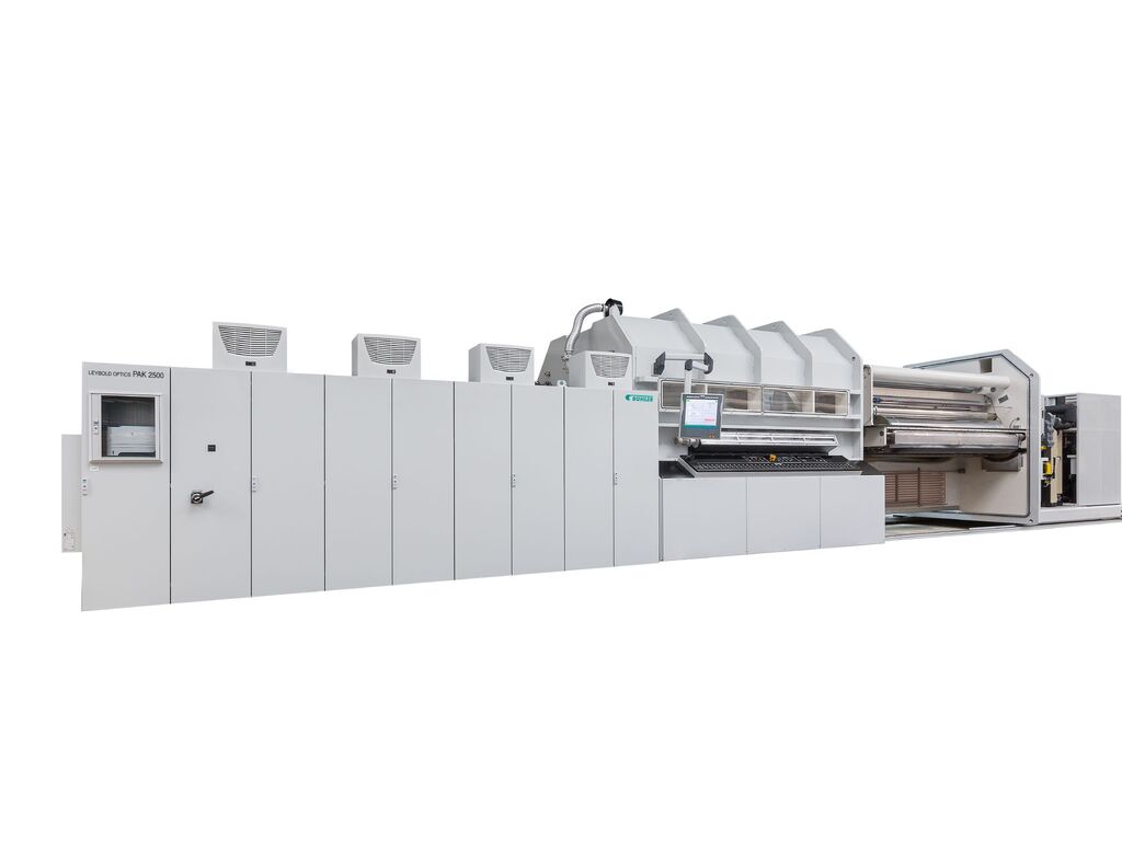 Leybold Optics PAK  Coating Bühler Leybold Optics