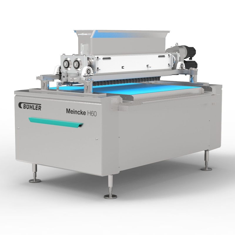 Meincke H60 biscuit wire cutter and depositor Bühler Group