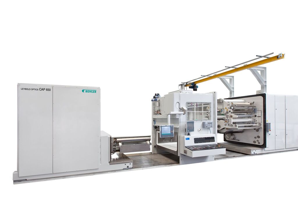 Leybold Optics CAP Bandbeschichtung Bühler Leybold Optics