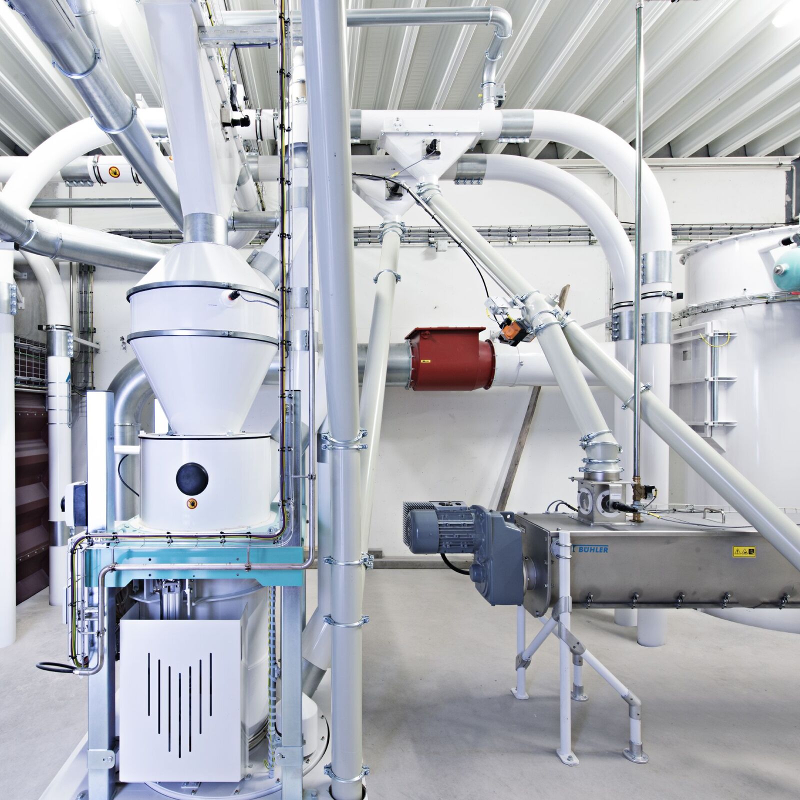 From beans to roasted coffee.